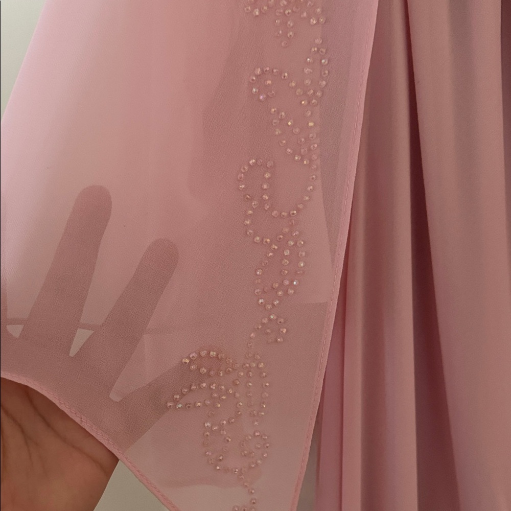 SL Fashions Light Pink mermaid tail Evening Dress - Picture 3 of 6